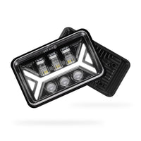 Universal 4 Pcs. 4x6" LED Headlights LH + RH