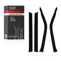 Mitsubishi Pajero NM / NP / NS / NT / NW / NX (2000 - 2021) Front and Rear Window Visor Weather Shields