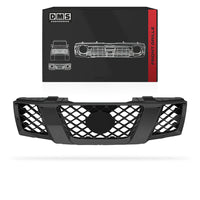 Nissan Navara D40 Thai Built (2005 - 2010) Black Front Centre Grille