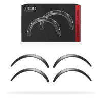 Nissan Navara D23 NP300 (2015 - 2025) 3.5" Black Fender Flares