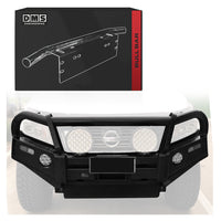 Nissan Navara D23 NP300 (2015 - 2025) Steel Bull Bar + LED Lights