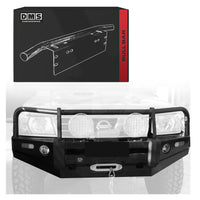Nissan Patrol GU Y61 / TY61 (1998 - 2004) Steel Bull Bar + LED Lights