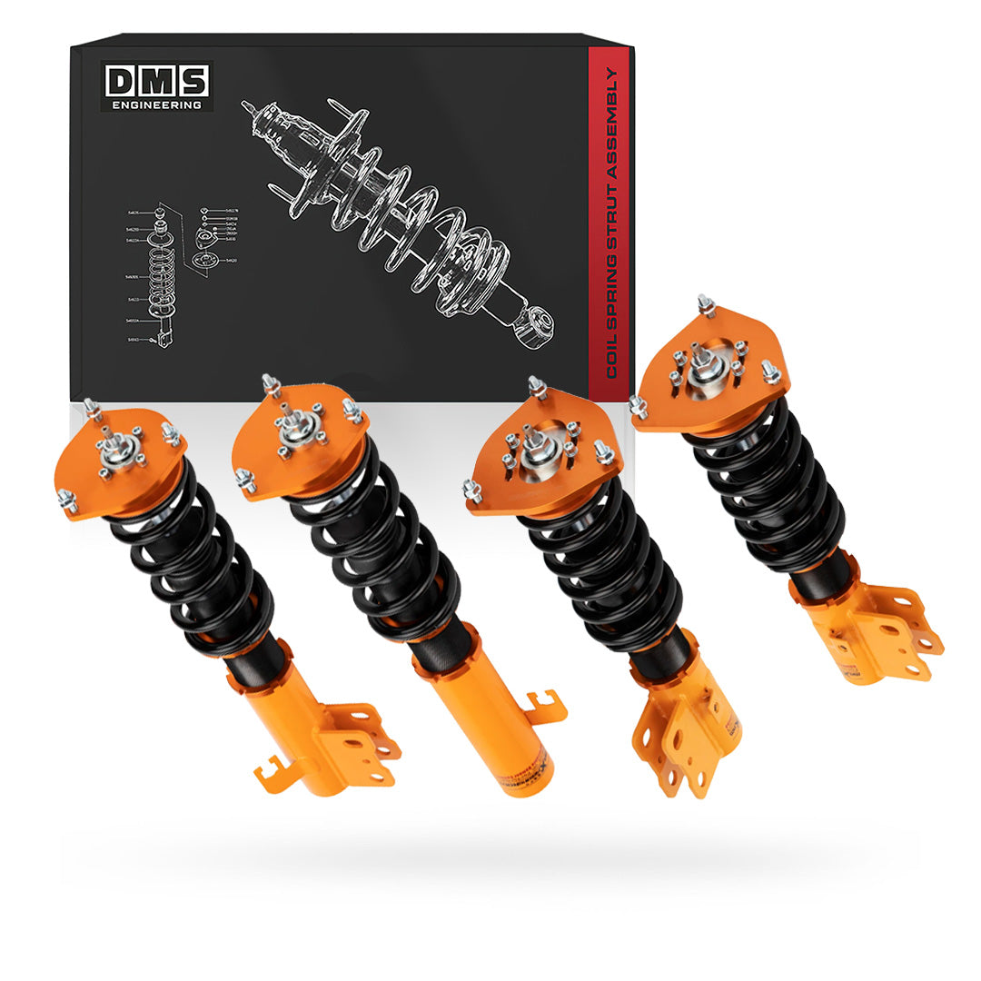 Subaru Forester SF (1998 - 2002) Front and Rear Coilovers Shock Absorb ...