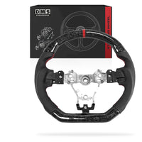 Subaru Levorg VM (2015 - 2021) Carbon CF Leather Red Stitching + Red Center Line Steering Wheel