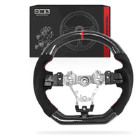 Subaru WRX VA (2015 - 2021) Carbon Fiber Alcantara Red Stitching + Red Center Line Steering Wheel