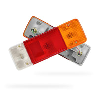 Toyota HiLux 2WD / 4WD (1988 - 2005) Round Plug Tray Tail Lights LH + RH