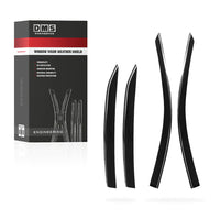 Toyota Camry XV70 (2017 - 2024) Stainless Trim Front and Rear Window Visor Weather Shields