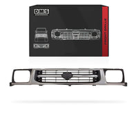 Toyota HiLux N60 (1997 - 2001) Black/Chrome Grille