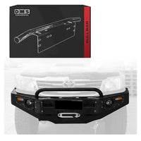 Toyota HiLux N70 (2011 - 2015) Steel Rocker Bull Bar + LED Lights