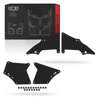 Toyota LandCruiser Prado 120 / 150 Series (2003 - 2020) Front and Rear Side Fender Liner Mud Flap Splash Guards
