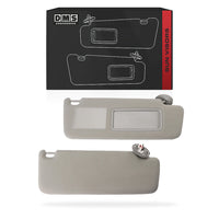 Toyota LandCruiser Prado 120 Series (2002 - 2010) Grey Interior Sun Visors LH + RH