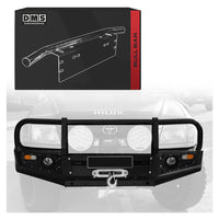 Toyoto HiLux N60 (2001 - 2005) Steel Bull Bar + LED Lights