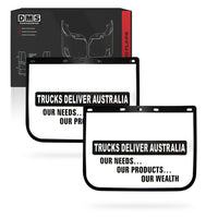 Universal 385mm x 610mm Truck Anti Spray Mud Flaps