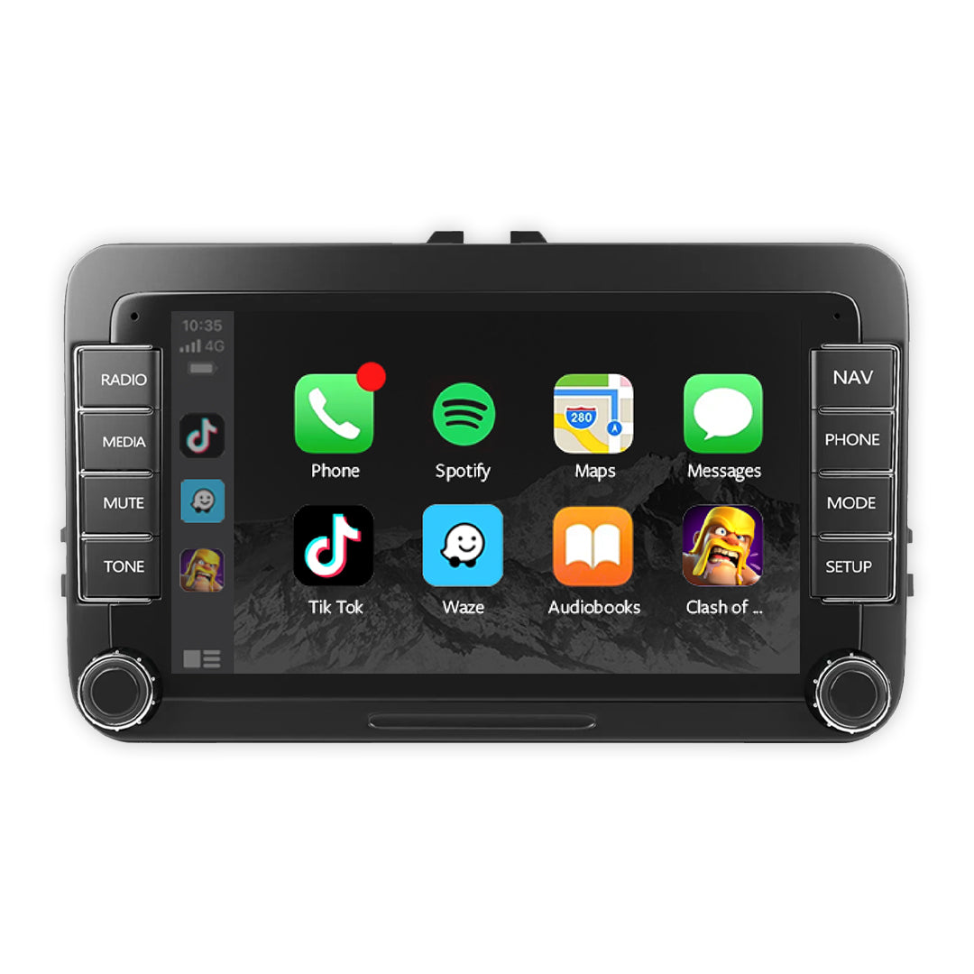 Volkswagen Golf MK5 MK6 (2004 - 2013) 7" Wireless Android 13 Head Unit for Apple CarPlay / Android Auto