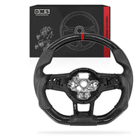 Volkswagen Jetta 1B (2015 - 2018) Carbon Leather Black Stitching Red Line Steering Wheel