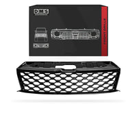 Volkswagen Amarok 2H (2011 - 2021) Gloss Black Front Mesh Bumper Cover Grille