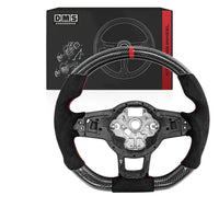 Volkswagen Scirocco 1S (2015 - 2020) CF Alcantara Red Stitching Red Line Steering Wheel