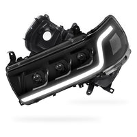 Toyota LandCruiser 80 Series (1990- 1997) LED DRL Projector Headlights LH + RH