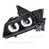 BMW 3 Series E90 / E91 (2009 - 2012) HID / Xenon Model LED 3D Angel-Eyes Projector Headlights LH + RH