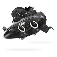 Mazda MX-5 NB (2001 - 2005) LED DRL & CCFL Projector Angel-Eyes Headlights LH + RH