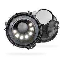 Mercedes-Benz G-Class W463 (1986 - 2018) Full Smoked Mansory Style LED Headlights LH + RH