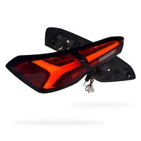 Ford Focus SA (2018 - 2022) Smoked Red Sequential 3D Full LED Stripe Bar Tail Lights LH + RH