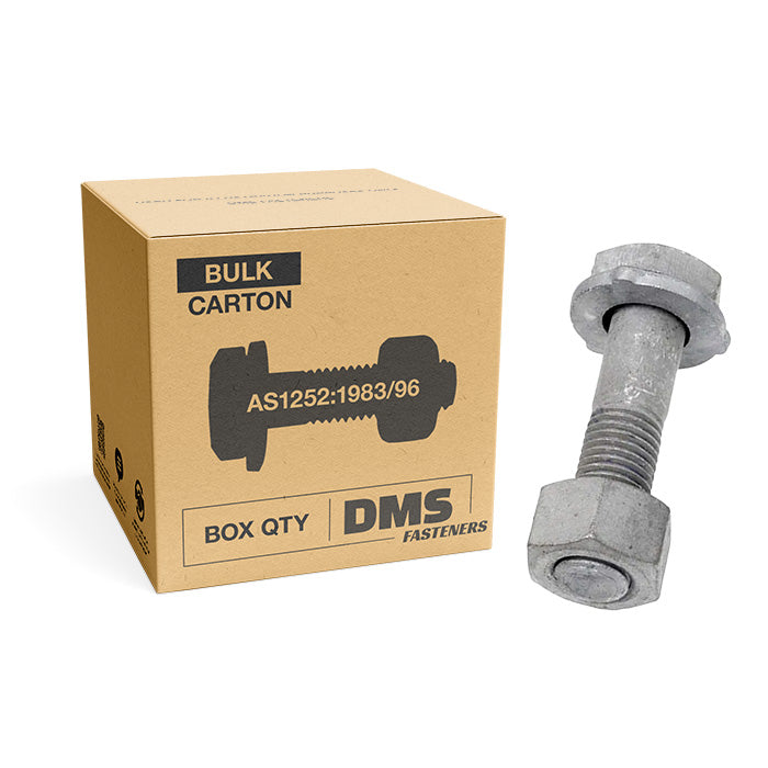 M20 x 300mm Structural Assembly AS1252:1983/96 Class 8.8 Galvanised