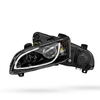 Holden Commodore VE Series 1 (2006 - 2010) Black DRL LED Projector Headlights LH + RH
