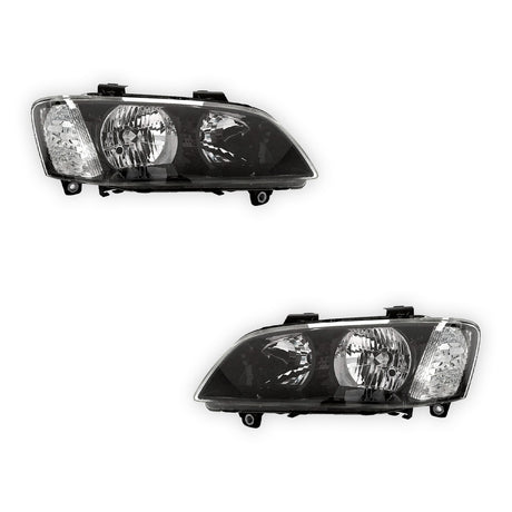 Holden Commodore VE Series I (2006 - 2010) Black Headlights LH + RH
