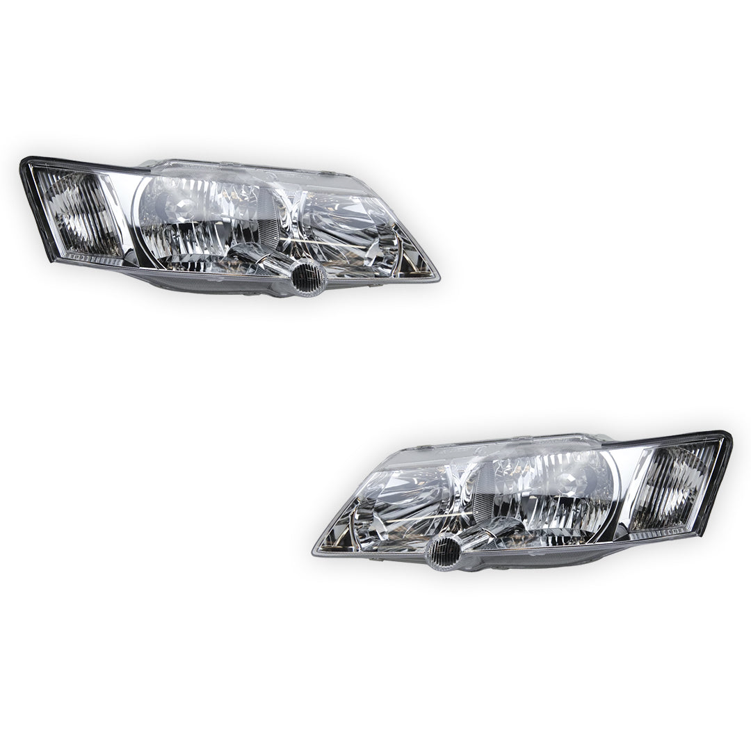 Holden Commodore VY (2002 - 2003) Chrome Headlights LH + RH