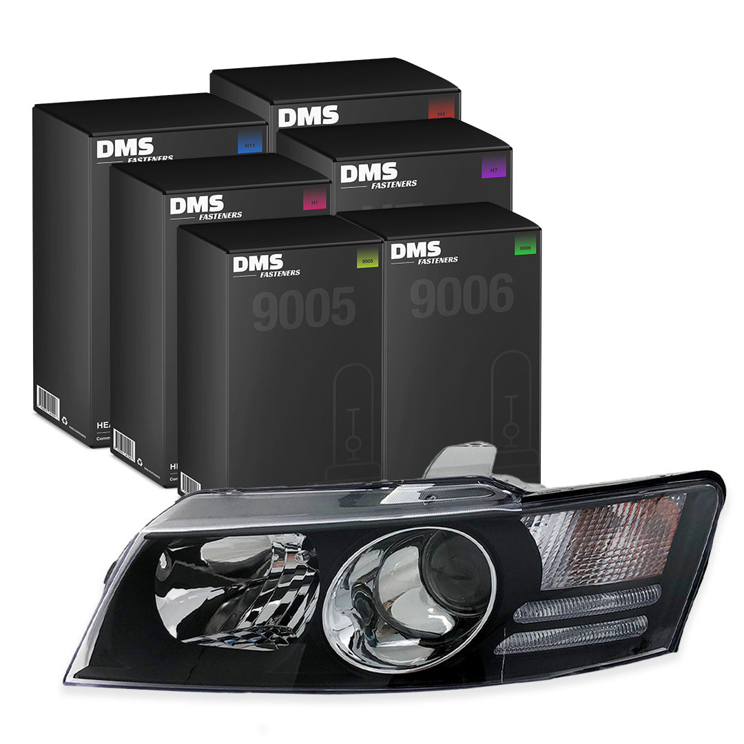 Holden Commodore VZ SS / Berlina / Calais / Adventra (2004 - 2007) Black Projector Headlights LH + RH