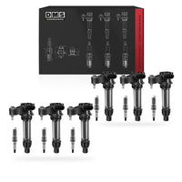 Suzuki Grand Vitara JB632 (2008 - 2010) 3.2L Fin Top Ignition Coils and Spark Plugs Complete Set