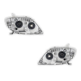 Toyota Corolla E120 ZZE122 Hatch (2001 - 2007) Headlights LH + RH