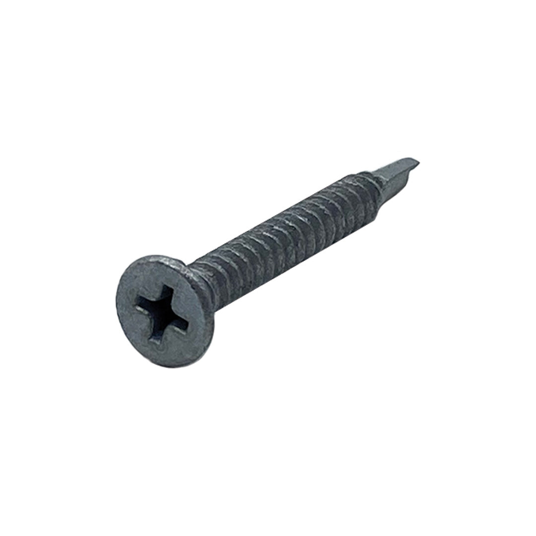 10g-24 x 30mm Countersunk Self Drilling Screw Tek Phillips Galvanised