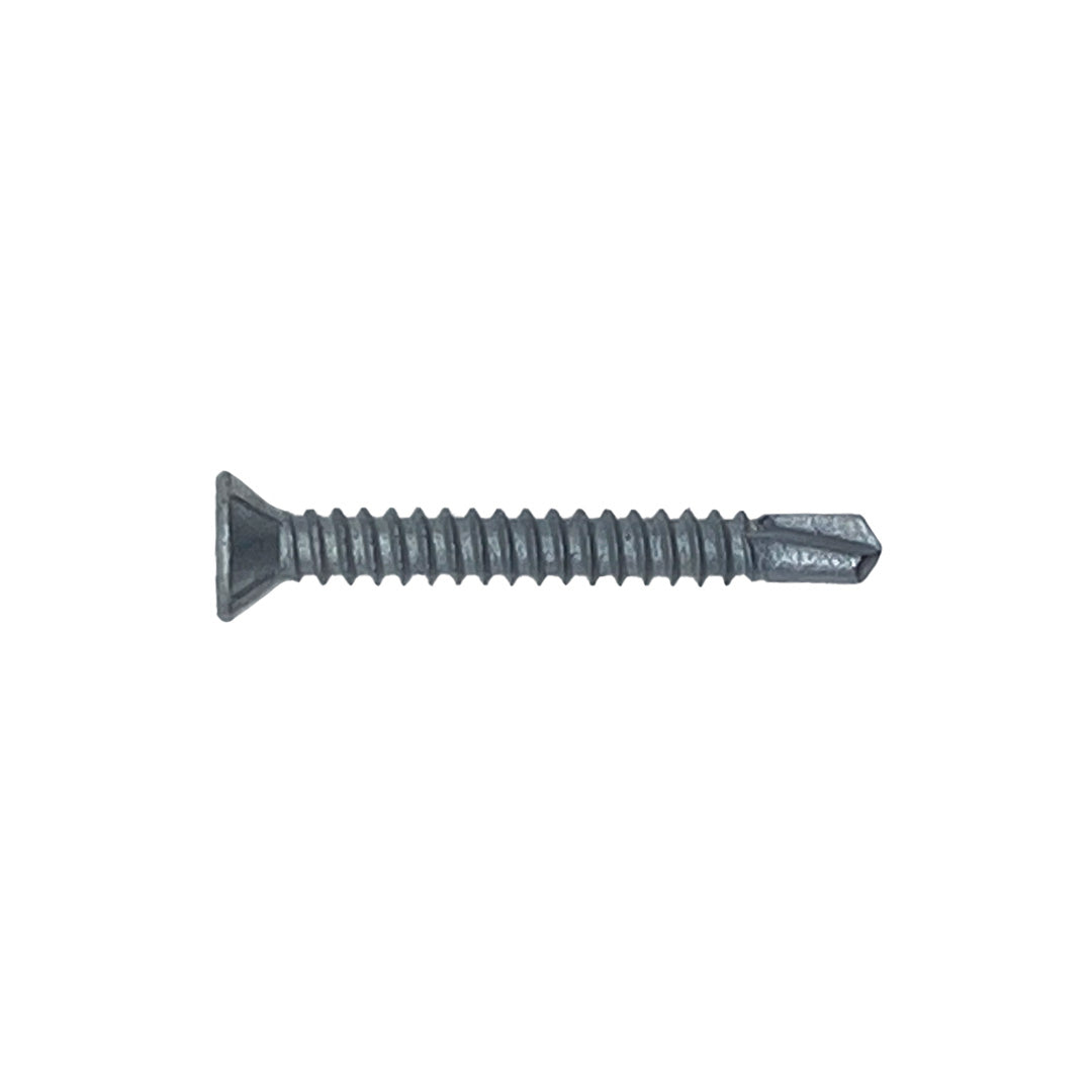 10g-24 x 30mm Countersunk Self Drilling Screw Tek Phillips Galvanised