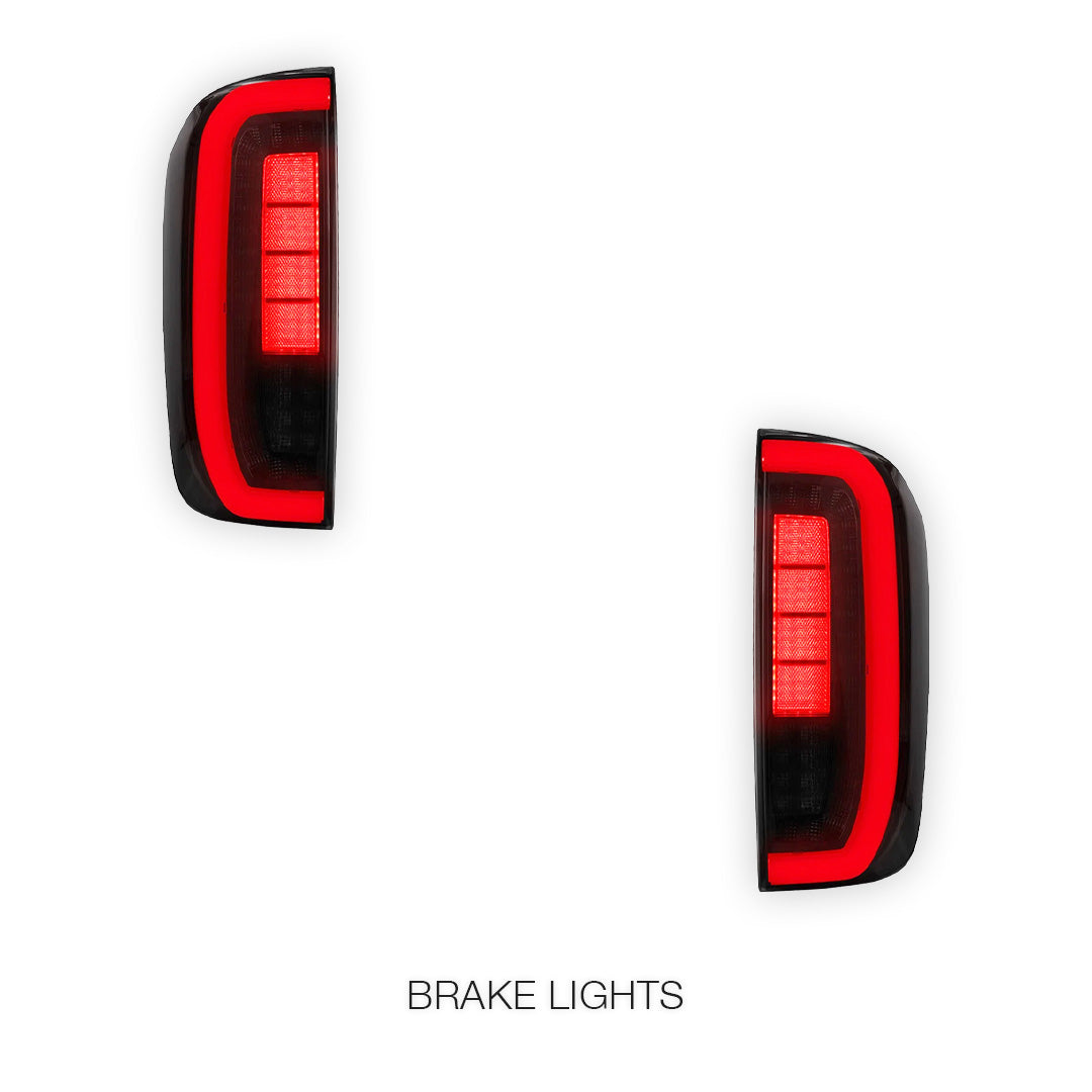 Nissan Navara NP300 (2014 - 2023) Sequential Smoked Tail Lights LH + RH