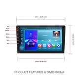 Isuzu D-Max (2012 - 2020) 9" Wireless Android 13 Head Unit for Apple CarPlay / Android Auto