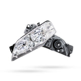 Ford Falcon BA BF (2002 - 2006) Chrome / Black Headlights LH + RH
