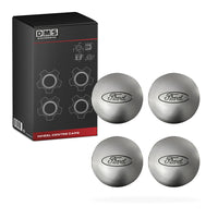 Ford Territory SX / SY (2004 - 2011) 4 Pcs. Silver Wheel Centre Caps
