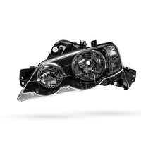 Ford Falcon BA / BF (2002 - 2008) Black OEM Style Headlights LH + RH