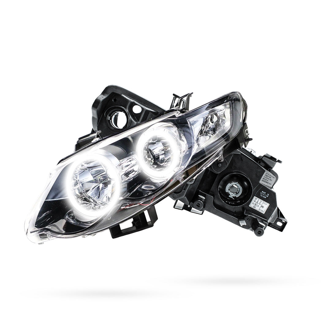 Ford Falcon FG Series 1 (2008 - 2011) Halo Angel Eyes Headlights LH + RH