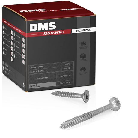 14g x 65mm Bugle Batten Type 17 Self-Drilling Screw Hex Drive Galvanised DMS Fasteners