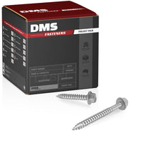 12g-11 x 45mm Hex Head Type 17 Self-Drilling Screw Tek Galvanised DMS Fasteners