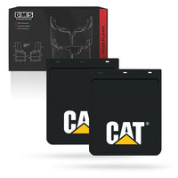 Genuine Caterpillar CAT Universal 23x26 cm Heavy Duty Mud Flaps