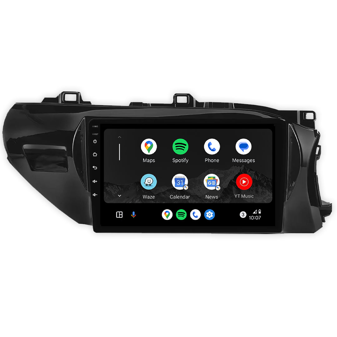 Toyota Hilux N80 (2015 - 2023) 10" Wireless Android 13 & 14 Head Unit for Apple CarPlay / Android Auto