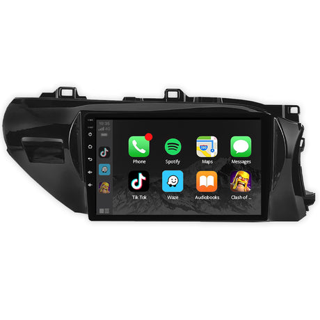 Toyota Hilux N80 (2015 - 2023) 10" Wireless Android 13 & 14 Head Unit for Apple CarPlay / Android Auto