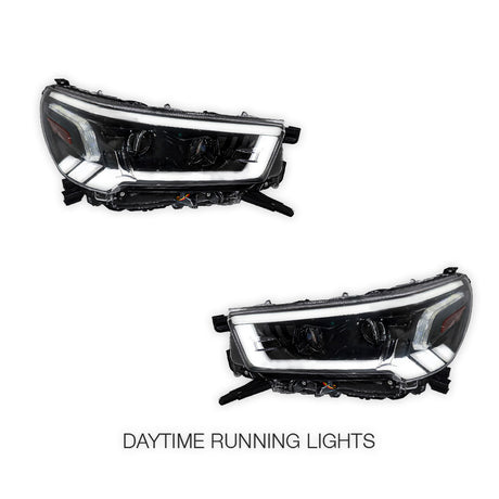 Toyota Hilux N80 (2015 - 2019) Sequential DRL Projector Headlights LH + RH