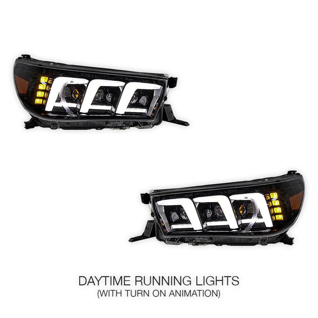 Toyota Hilux N80 (2015 - 2020) Sequential Headlights LH + RH