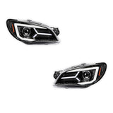 Subaru Impreza GD WRX Hawk Eye (2006 - 2007) Sequential Projector Headlights LH + RH