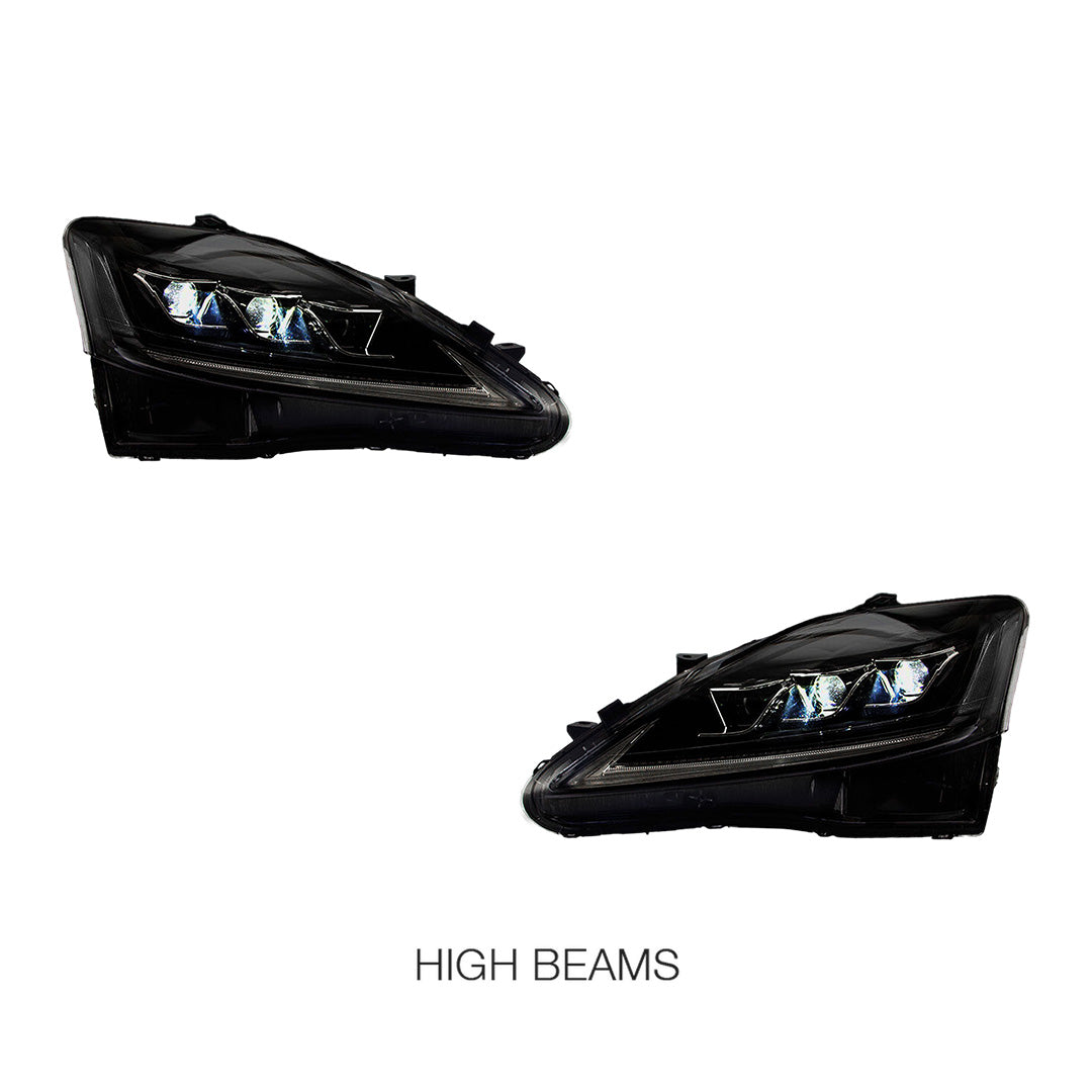 Lexus IS250 IS350 IS-F (2006 - 2013) Sequential Indicator Headlights LH + RH